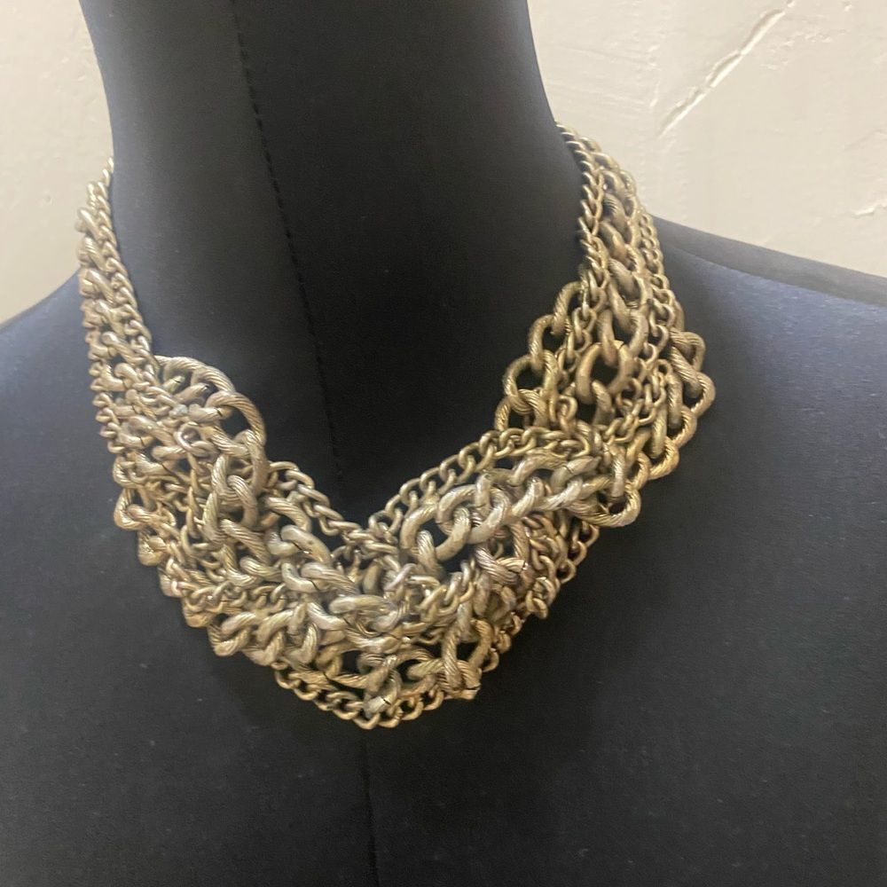 Chunky vintage Chain statement Necklace